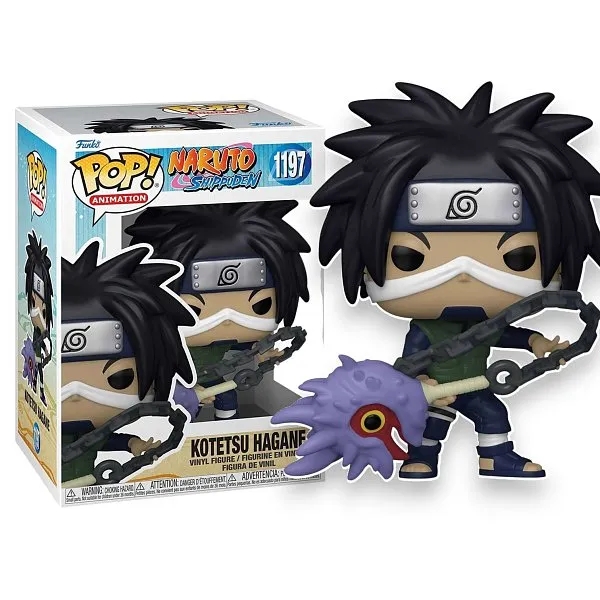 Фигурка Naruto Shippuden Kotetsu Hagane w Weapon — Funko Pop! Vinyl 1197