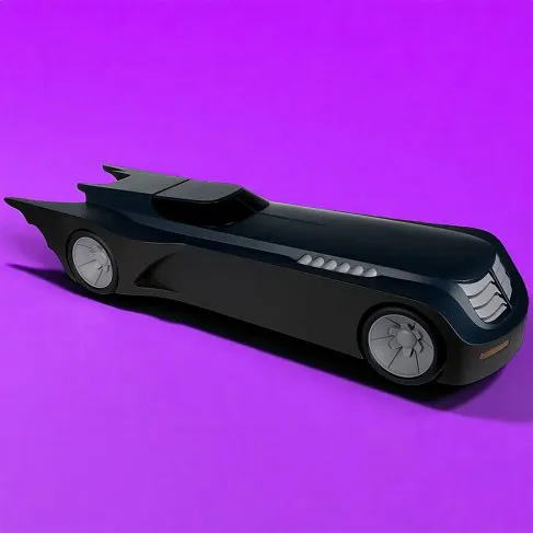 Модель Batmobile — McFarlane Toys Batman Animated Vehicle Gold Label