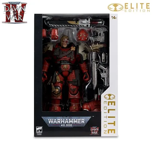 Фигурка Warhammer Dawn Of War 4 Captain Cyrus In Phobos Armor — McFarlane Toys Warhammer 40000