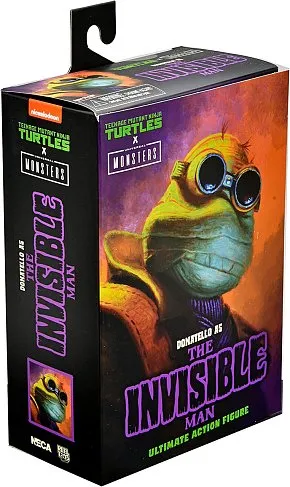 Фигурка Donatello as The Invisible Man — Neca Universal Monsters x Teenage Mutant Ninja Turtles