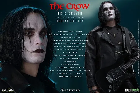 Фигурка The Crow Eric Draven — Infinite Kaustic Plastik 1/6 Luxury Figure Deluxe Edition