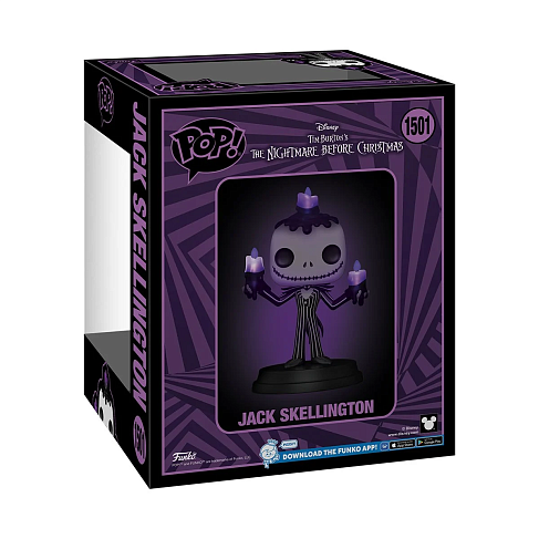 Фигурка Jack Skellington Halloween Light-Up — Nightmare Before Christmas Super Funko Pop! Vinyl 1501