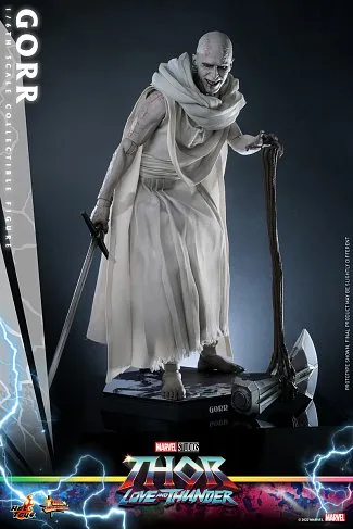 Фигурка Тор — Hot Toys MMS676 Thor Love and Thunder Gorr 1/6