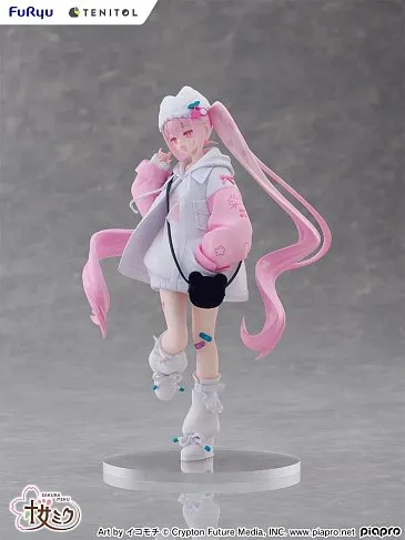 Фигурка Hatsune Miku Sakura Miku Cool Style — FuRyu Tenitol Petit Figure