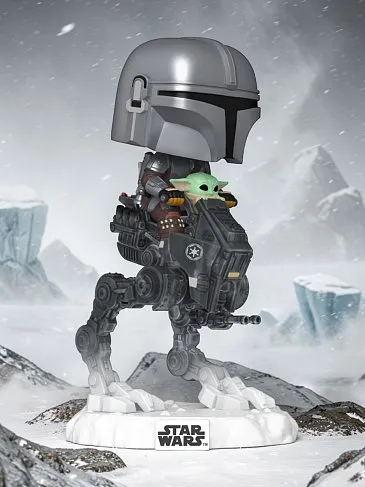 Фигурка Mandalorian AT-RT — Funko Pop! Rides Star Wars Mandalorian and Grogu Vinyl 837