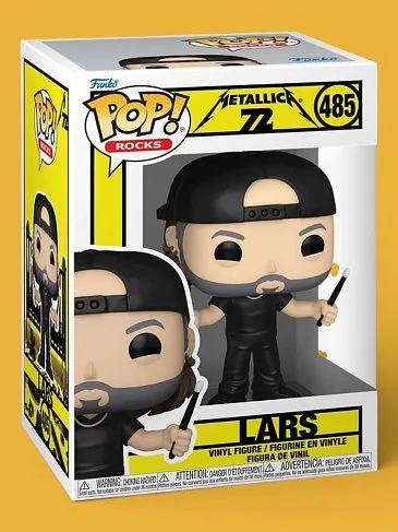 Фигурка Metallica Lars 72S — Funko Pop! Rocks Vinyl 485