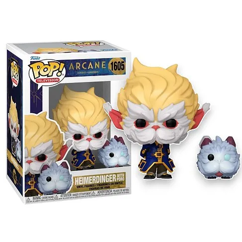 Фигурка Arcane League of Legends Heimerdinger w Poro — Funko POP! Vinyl 1605