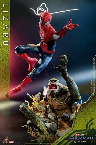 Фигурка Человек-Паук — Hot Toys MMS658/ ACS013 Amazing Spider-Man 2+Lizzard 1/6