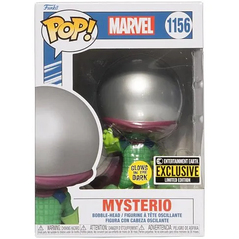 Фигурка Mysterio 616 — Marvel Glow-in-the-Dark Pop! EE Exclusive