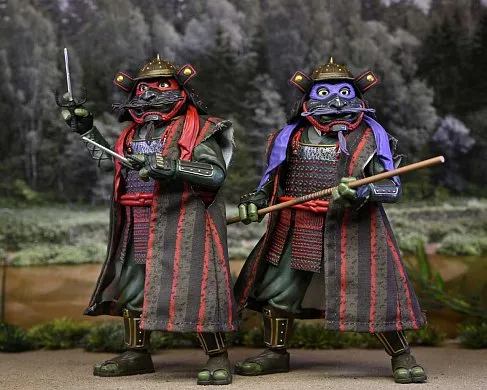 Фигурки Donatello and Raphael — Neca Teenage Mutant Ninja Turtles Movie 3
