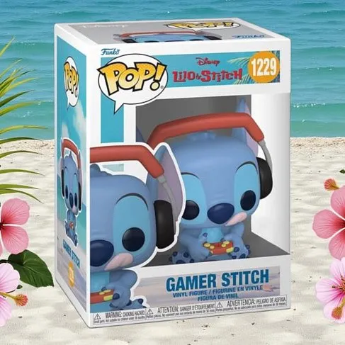 Фигурка Stitch Gamer Exclusive — Funko Pop! Vinyl 1229