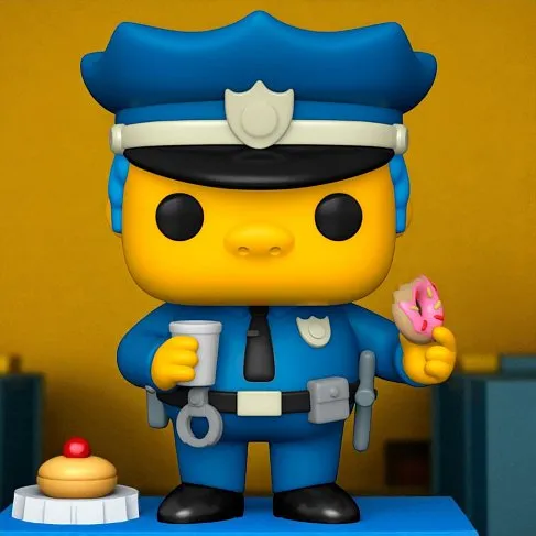 Фигурка Simpsons Chief Wiggum — Funko Pop! Vinyl