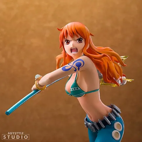 Фигурка Ван-пис — Abystyle Studio One Piece Nami Battle Mode 1/10 PVC Statue