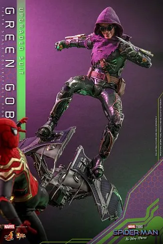 Фигурка Green Goblin Upgraded Suit — Hot Toys MMS674 No Way Home 1/6