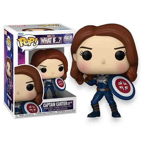 Фигурка Captain Carter Stealth Suit — Funko POP! Marvel What If