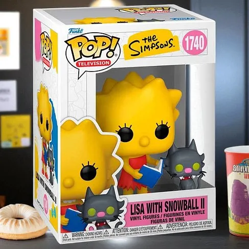 Фигурка Simpsons Lisa with Snowball II — Funko Pop! 1740