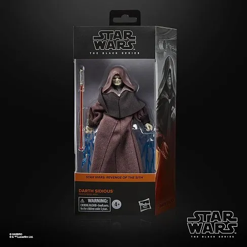 Фигурка Darth Sidious Revenge of The Sith — Hasbro Star Wars Black Series