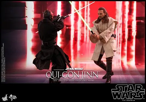 Фигурка Qui-Gon Jinn — Hot Toys Star Wars Episode I Figure 1/6