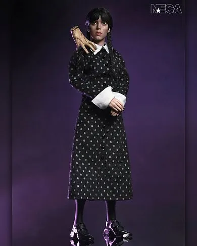 Фигурка Wednesday Addams Classic Dress — Neca Clothed Action Figure