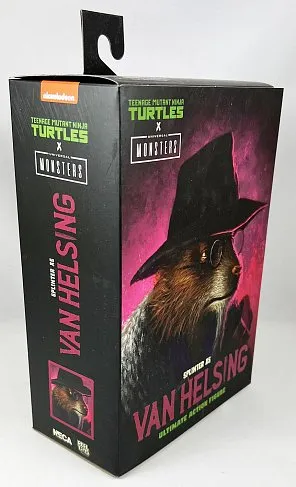 Фигурка Ultimate Splinter as Van Helsing — Neca Universal Monsters x Teenage Mutant Ninja Turtles
