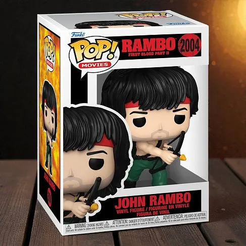 Фигурка Rambo First Blood Part 2 John Rambo — Funko Pop! Vinyl 2004