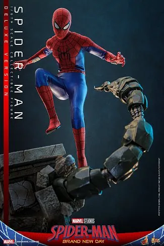Фигурка Spider-Man Deluxe — Hot Toys MMS893 Spider-Man Brand New Day 1/6