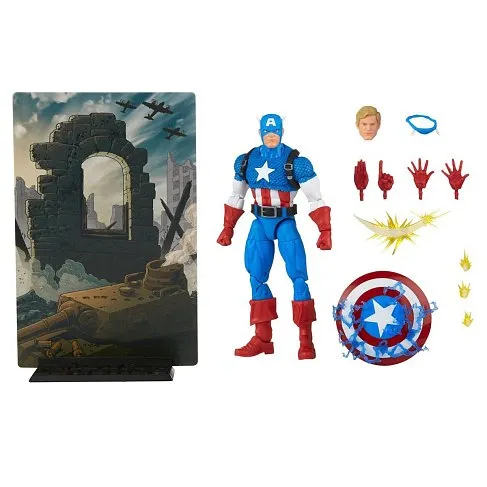Фигурка Captain America — Hasbro 20th Anniversary Marvel Legends