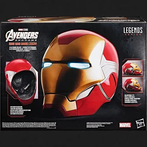 Шлем Железного Человека — Hasbro Marvel Legends Electronic Helmet Iron Man Mark 85