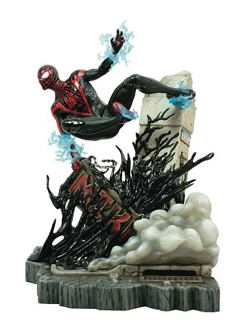 Фигурка Gamerverse Miles Morales — Marvel Gallery PVC Diorama