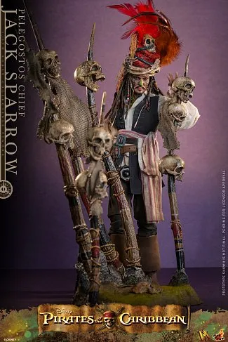 Фигурка Jack Sparrow Pelegostos Chief — Hot Toys DX38 Pirates Of The Caribbean 1/6