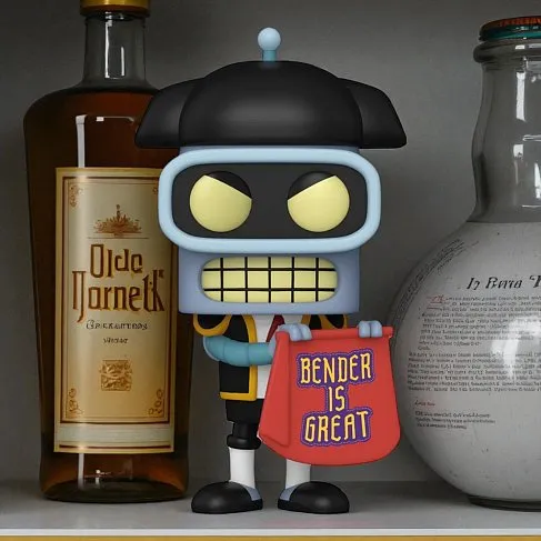 Фигурка Futurama Matador Bender — Funko Pop! Vinyl 1756