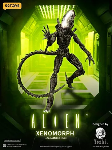Фигурка Чужой — 52TOYS Alien 1/12