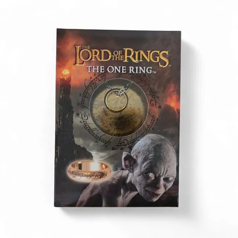 Кольцо Всевластья — Noble Collection Lord of the Rings The One Ring gold