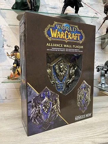 Герб Альянса — Nemesis Now World Of Warcraft Alliance Wall Plaque