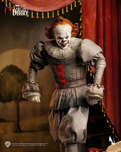 Фигурка Пеннивайз — Inart AgA039 Welcome to Derry Pennywise 1/6 Figure