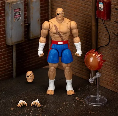 Фигурка Sagat — Jada Ultra Street Fighter II Figure