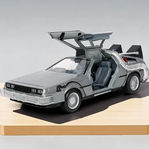 Модель ДеЛориан — Back to the Future Die-Cast Time Machine 1/24