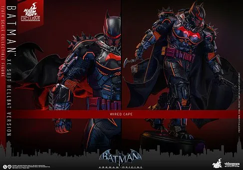 Фигурка Batman XE Suit Hellbat — Hot Toys VGM73 Batman Arkham Origins 1/6