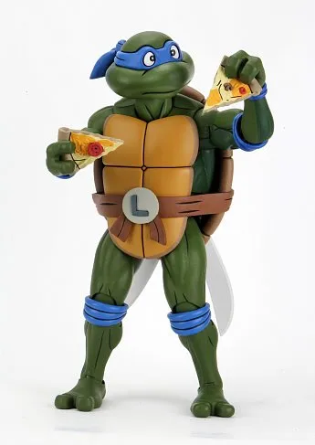 Фигурка Teenage Mutant Ninja Turtles — Neca Cartoon Leonardo 1/4