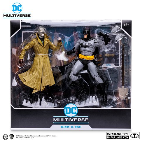 Фигурки Бэтмен и Хаш — McFarlane Toys DC Batman vs Hush 2-Pack