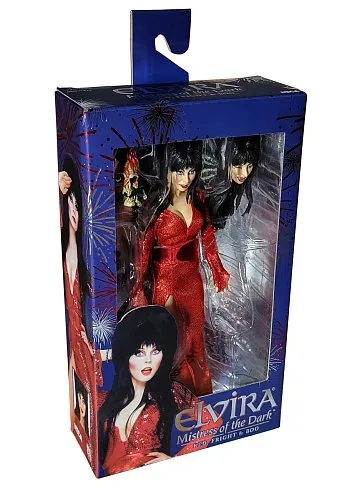Фигурка Elvira Red Fright and Boo — Neca Clothed Action Figure