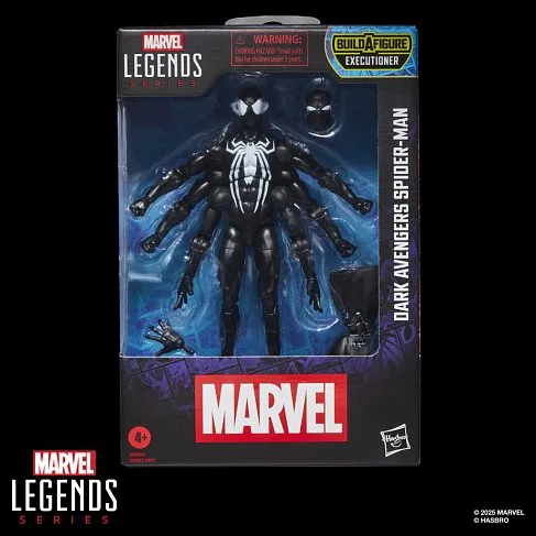 Фигурка Dark Avengers Spider-man — Hasbro Marvel Legends Executioner BAF