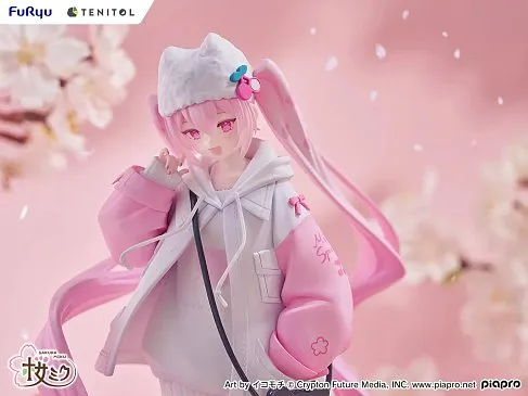 Фигурка Hatsune Miku Sakura Miku Cool Style — FuRyu Tenitol Petit Figure