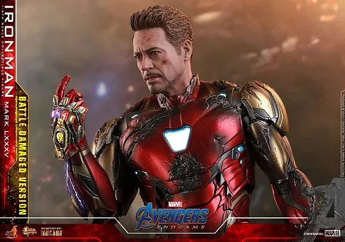 Фигурка Iron Man Mark LXXXV — Hot Toys Avengers Endgame Battle Damaged 1/6