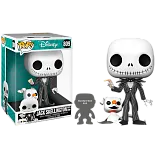 Фигурка Jack Skellington w Zero — Nightmare Before Christmas 10 Inch Funko Pop! Vinyl 809