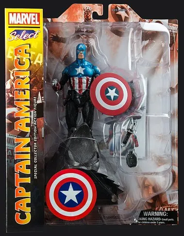 Фигурка Капитана Америки — Marvel Select Captain America