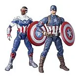 Фигурка Captain America 2-Pack Steve Rogers and Sam Wilson MCU — Hasbro Marvel Legends