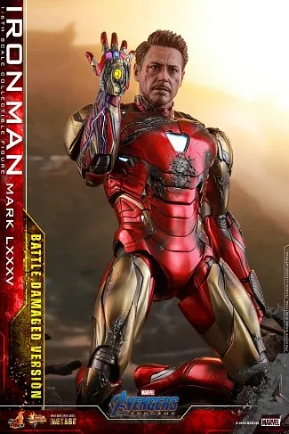 Фигурка Iron Man Mark LXXXV — Hot Toys Avengers Endgame Battle Damaged 1/6