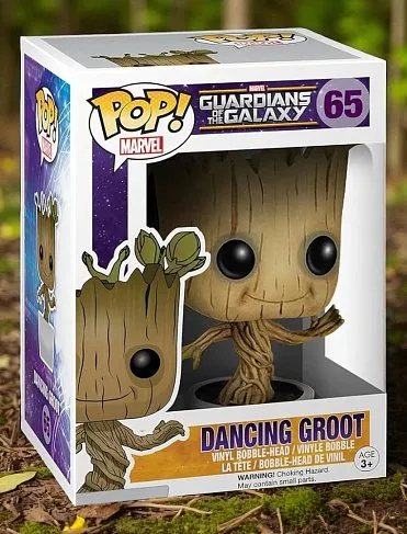 Фигурка Грут Малыш — Funko Guardians of the Galaxy POP! Vinyl Bobble-Head Dancing Groot