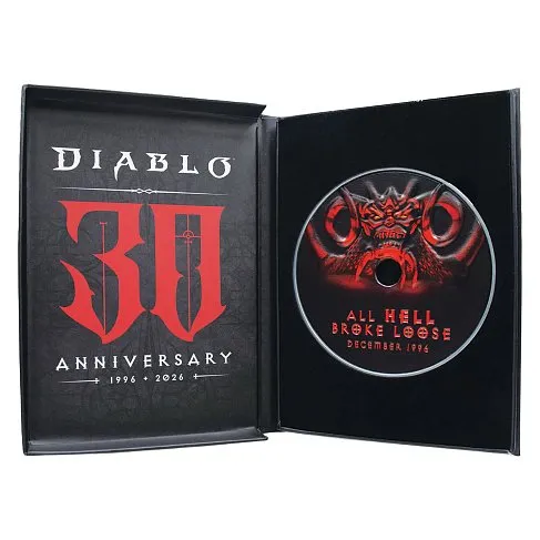 Diablo 30th Anniversary — Fanattik Cd Rom Replica Limited Edition